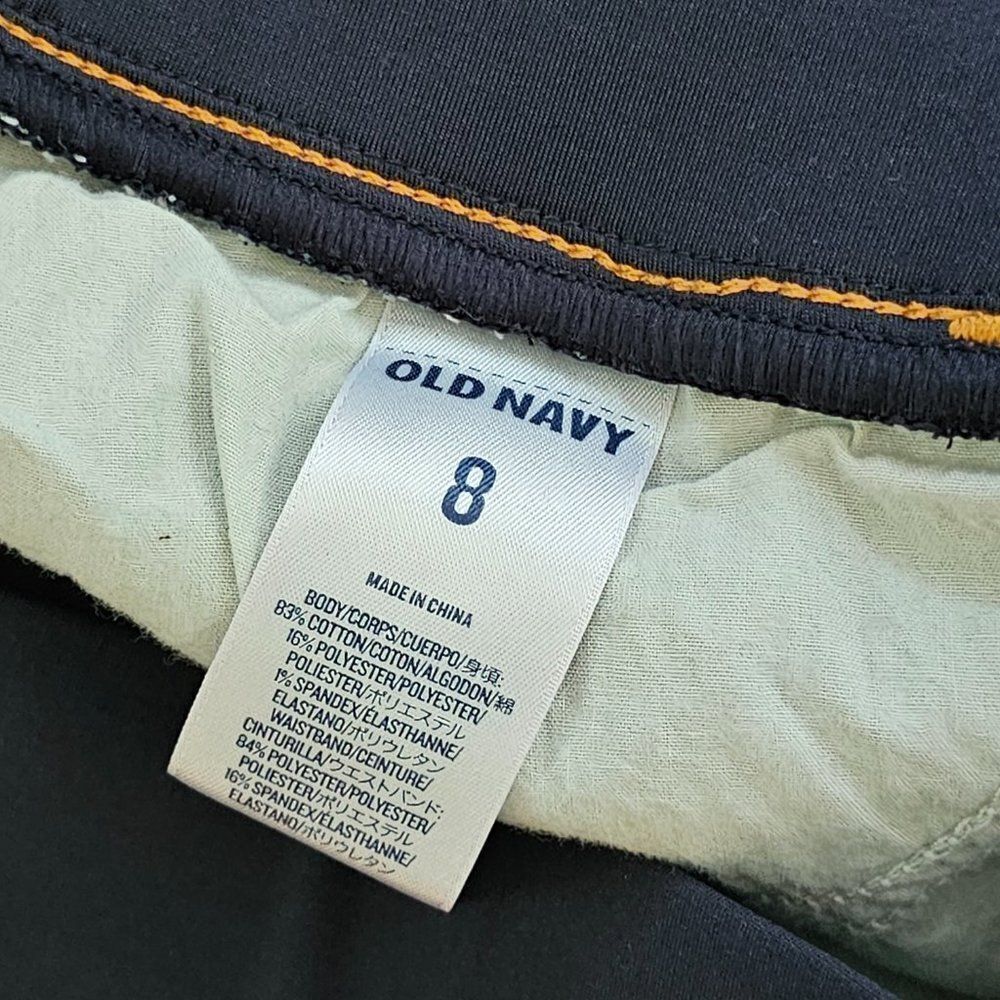Old Navy Women Maternity Skinny Low Panels Pull On Denim Jeans Blue Size 8 - Picture 10 of 15